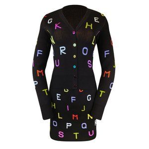 Chanel Vintage AW 2001 Alphabet Skirt Suit